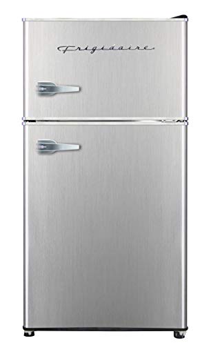 Compact Stainless Steel Top-Freezer Refrigerator 3.2 cu ft A96941
