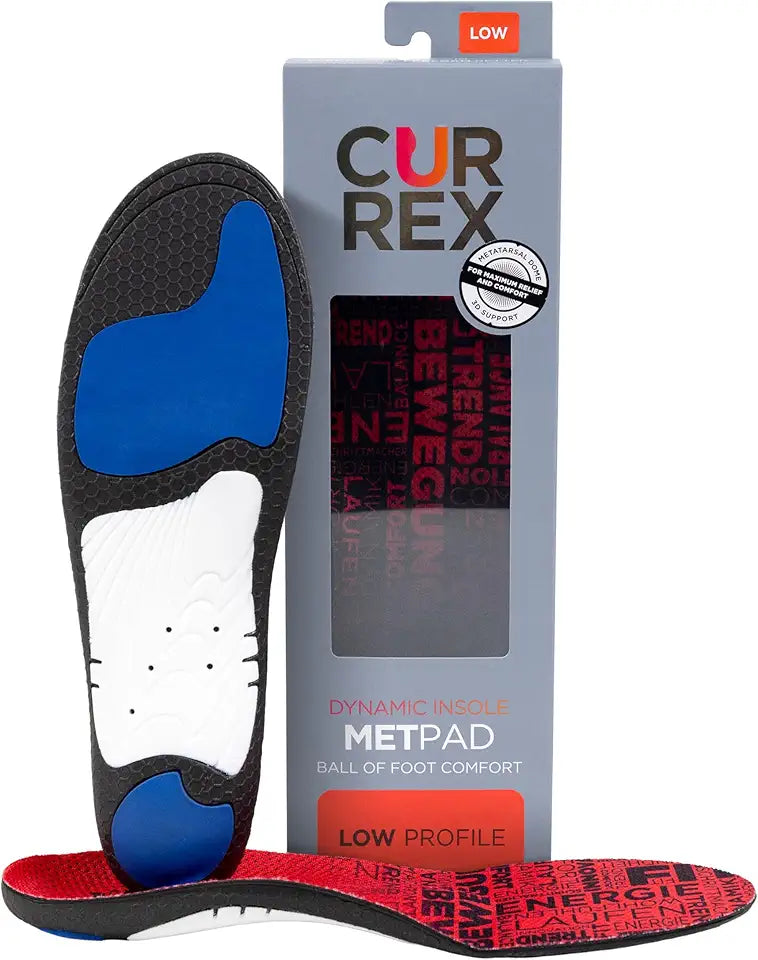 Arch Support Shoe Inserts with Metatarsal Pads E47849