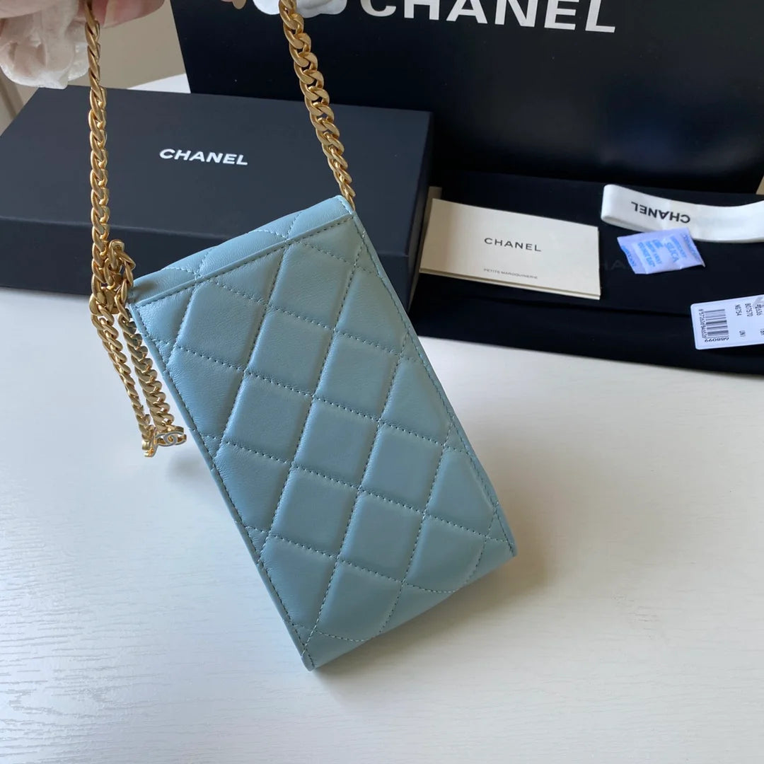 Blue Phone Holder Bag B1142
