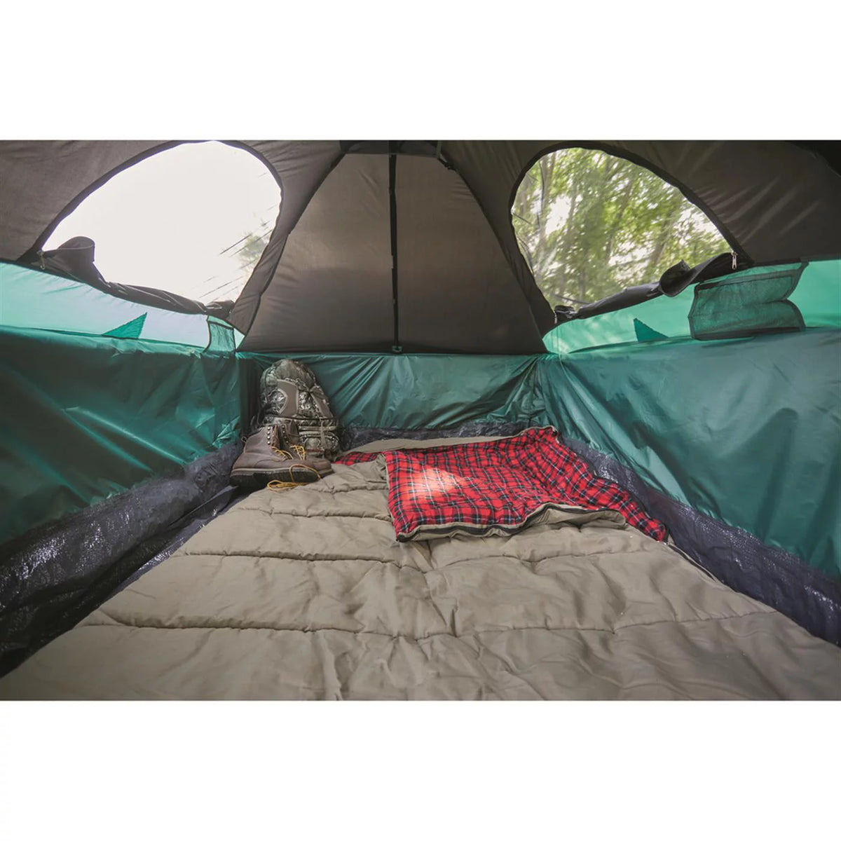 Compact Truck Tent for Camping, Fits 72-74", Waterproof Rainfly Included, Sleeps 2 V968308