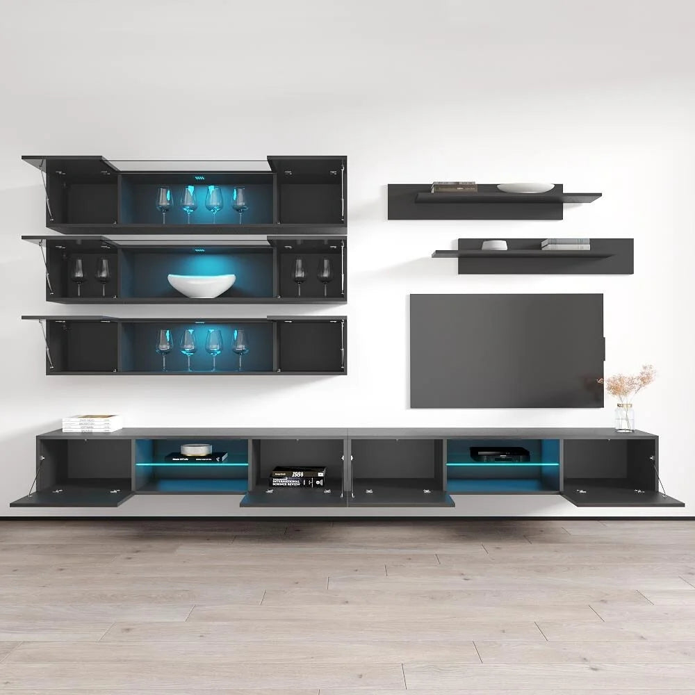 Wall Mounted Floating Entertainment Center J147