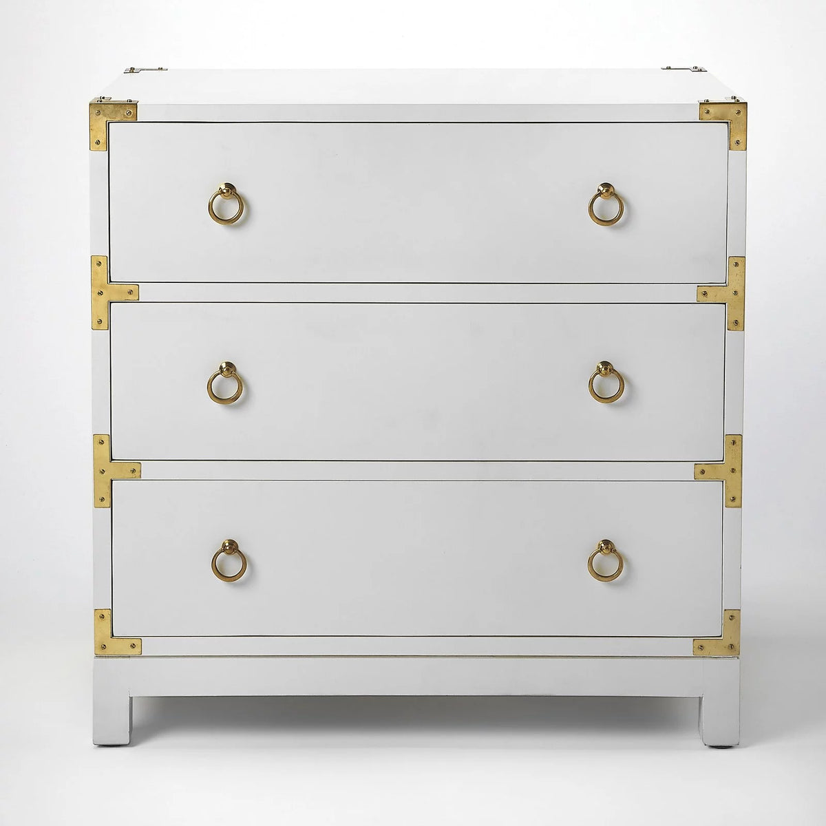 Wood Campaign Chest L347