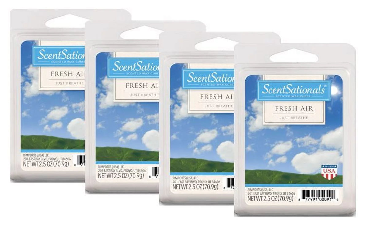 2.5 oz Scented Wax Melts 4-Pack O806