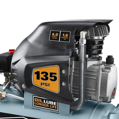 10 Gallon 135 PSI Oil-Lube Air Compressor Q761878