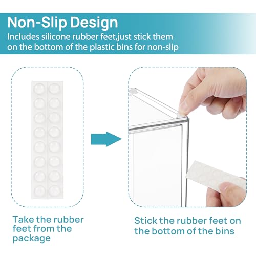 Clear Stackable Acrylic Storage Drawers 2 Pack J535604