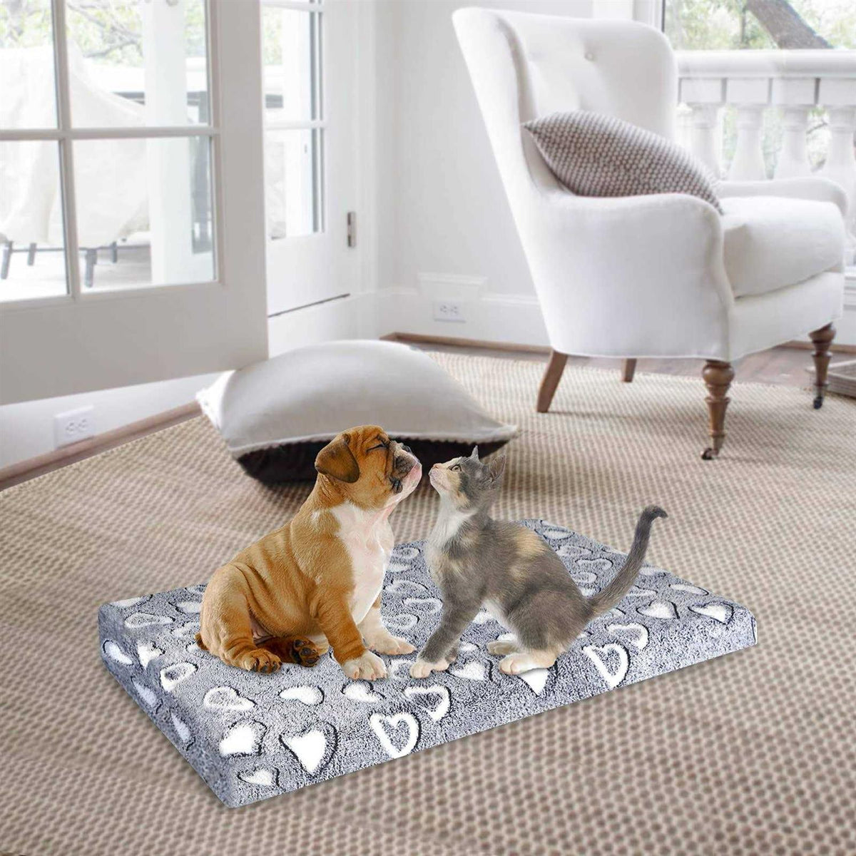 Reversible Cool and Warm Dog Crate Mat R3163