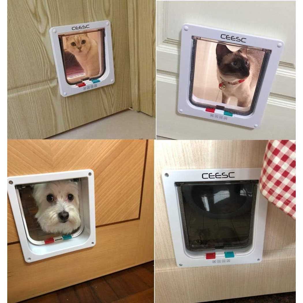 Extra Large 4 Way Locking Cat Door P44069