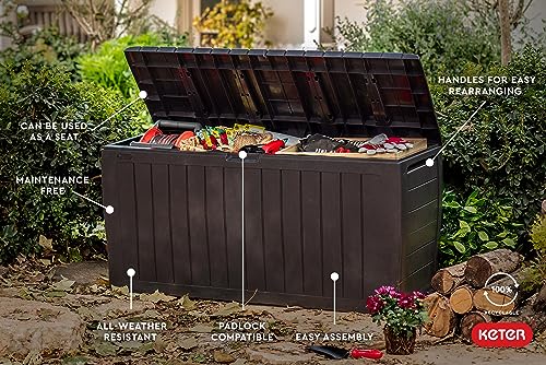 71 Gallon Resin Outdoor Storage Box H277