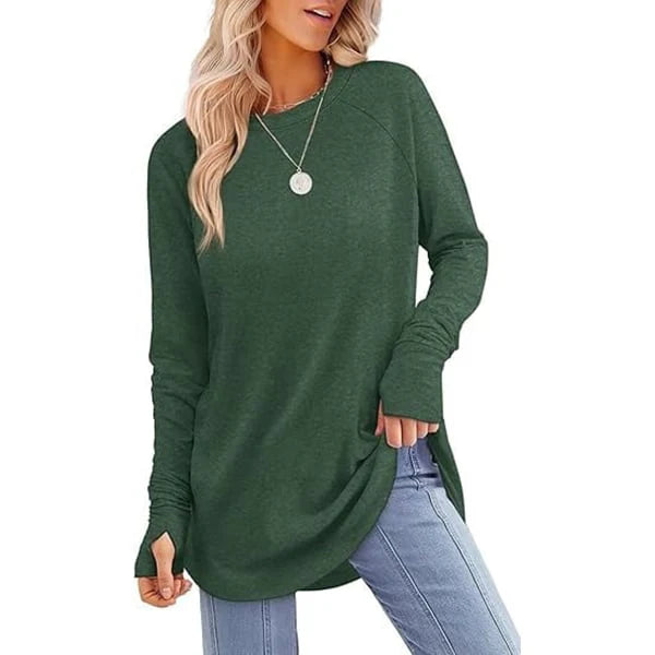 Women's Long Sleeve Round Neck F521
