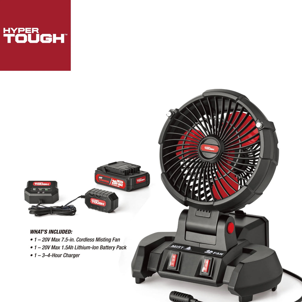 7.5 inch Cordless Misting Fan P18842