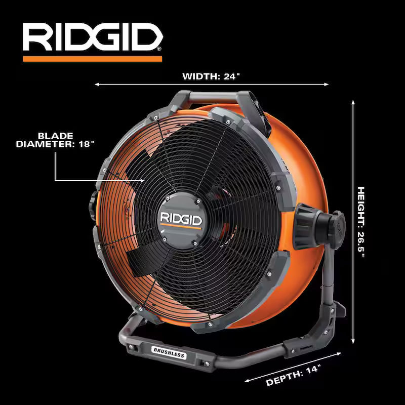 18V Brushless 18 in. Drum I91881