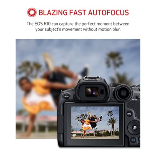 Mirrorless Camera with Lens, Tripod and Microphone, 24.2 Megapixel, 4K Video, Black Q5497