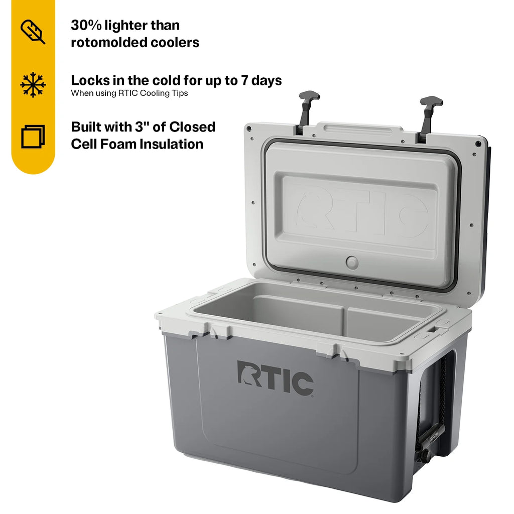 52 QT Ultra-Light Hard-Sided Ice Chest Cooler N42802