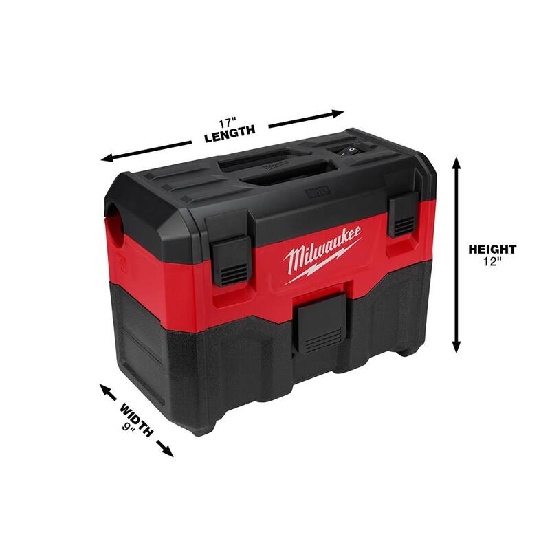 18-Volt Cordless Wet/Dry Vacuum with 6.0 Ah Batteries M385